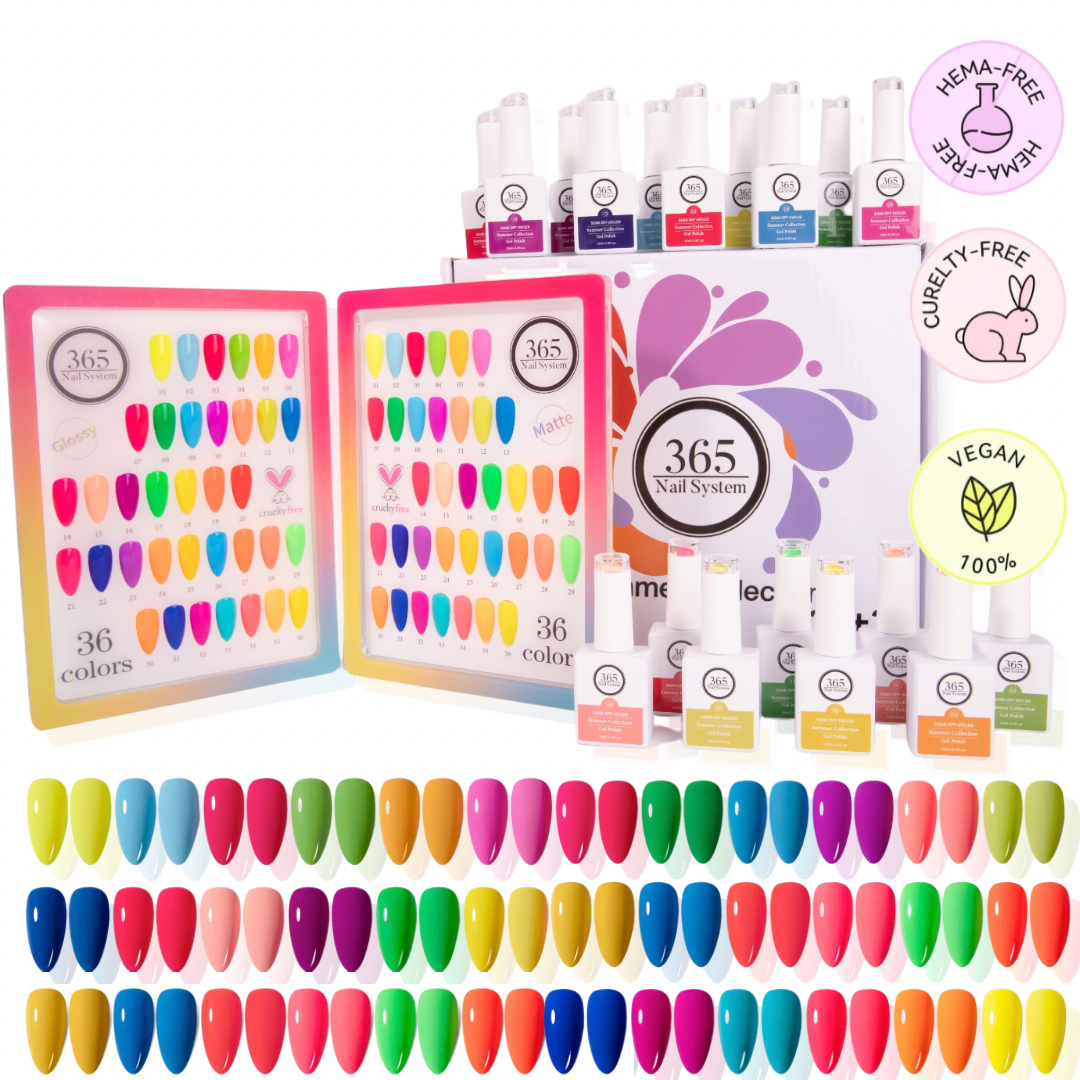 Summer Collection - 36 Colors Gel Polish