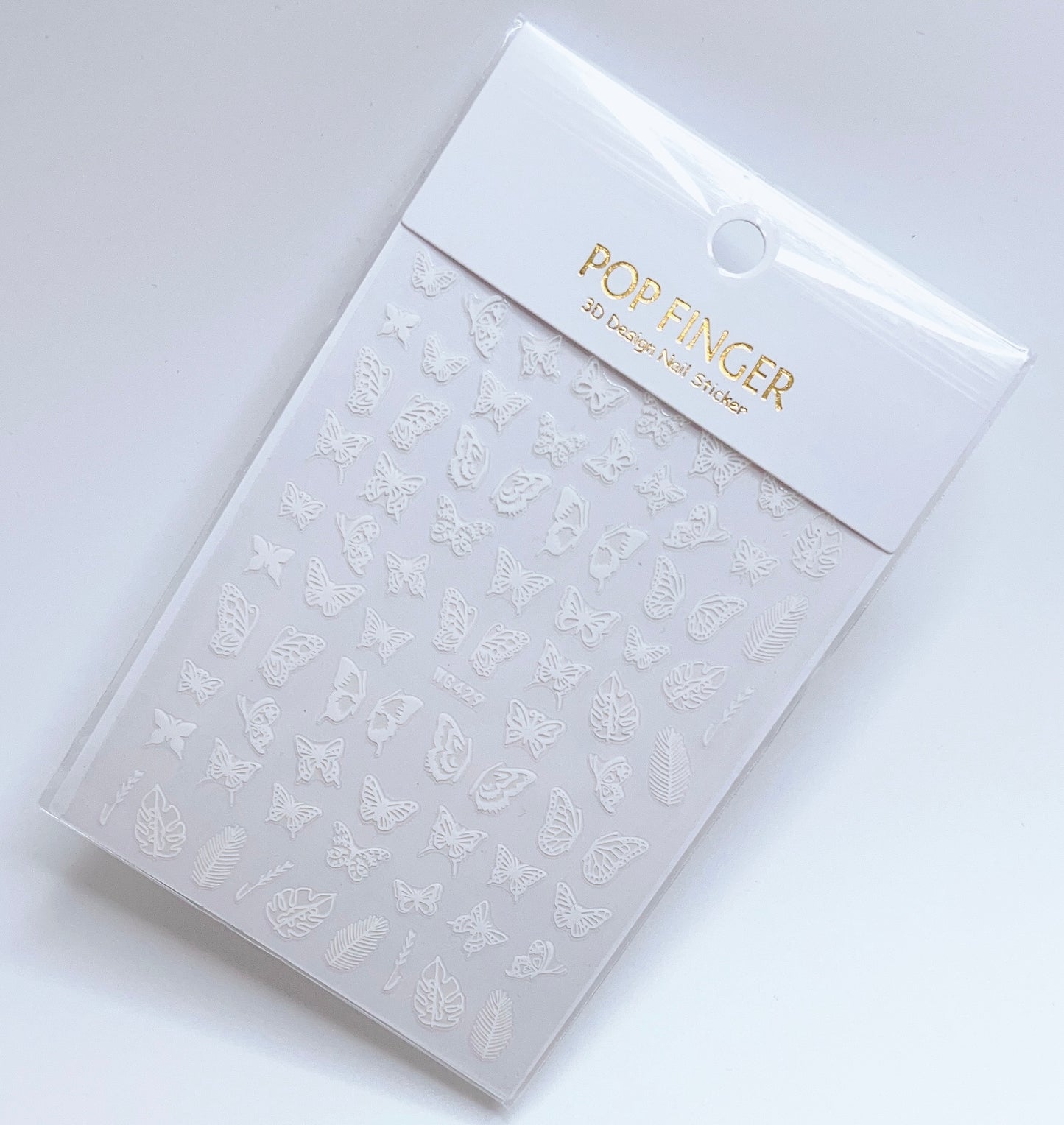 Butterfly / Stickers / White - #109