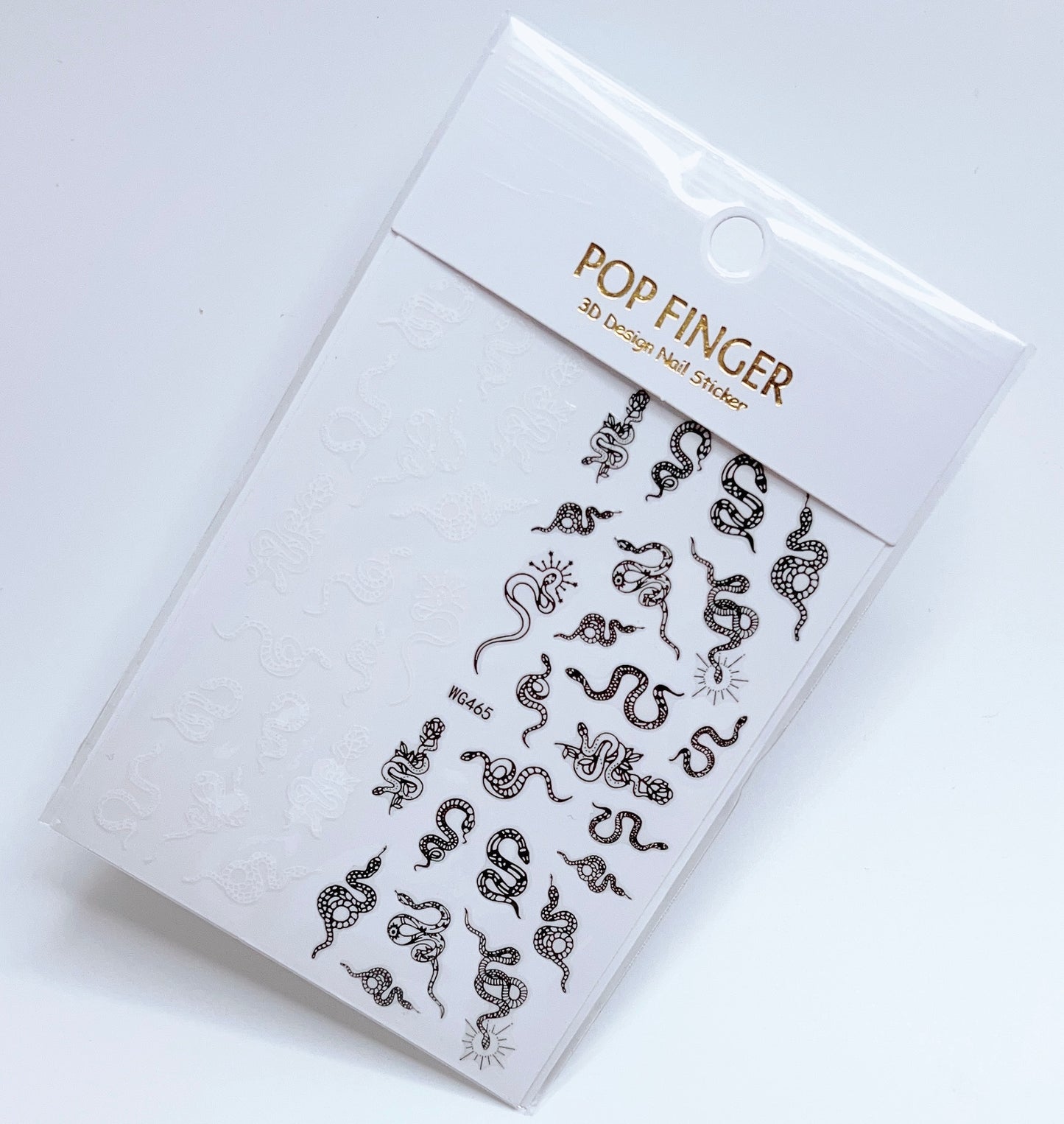 Snake / Stickers / Black - White - #138