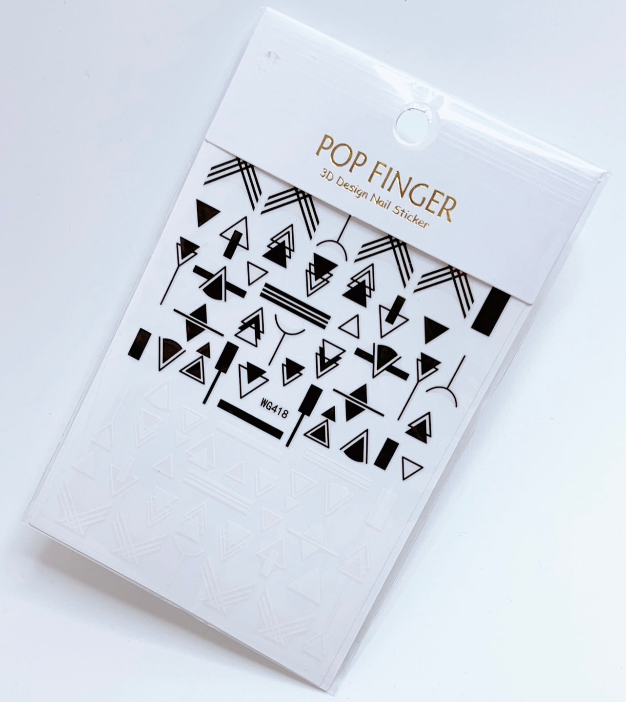 Geometric / Stickers / White - Black - #151