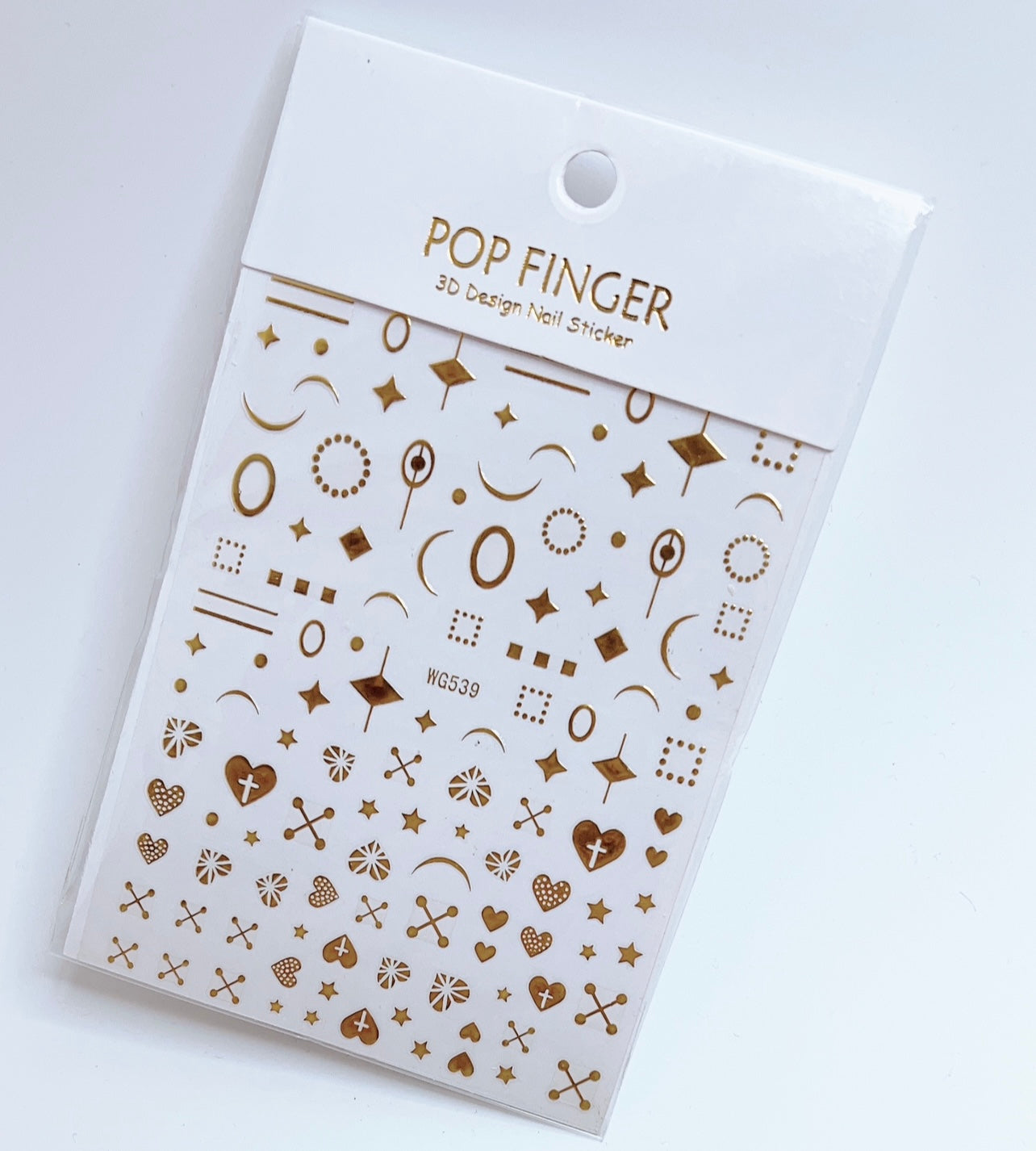 Geometric / Stickers / Gold - #157