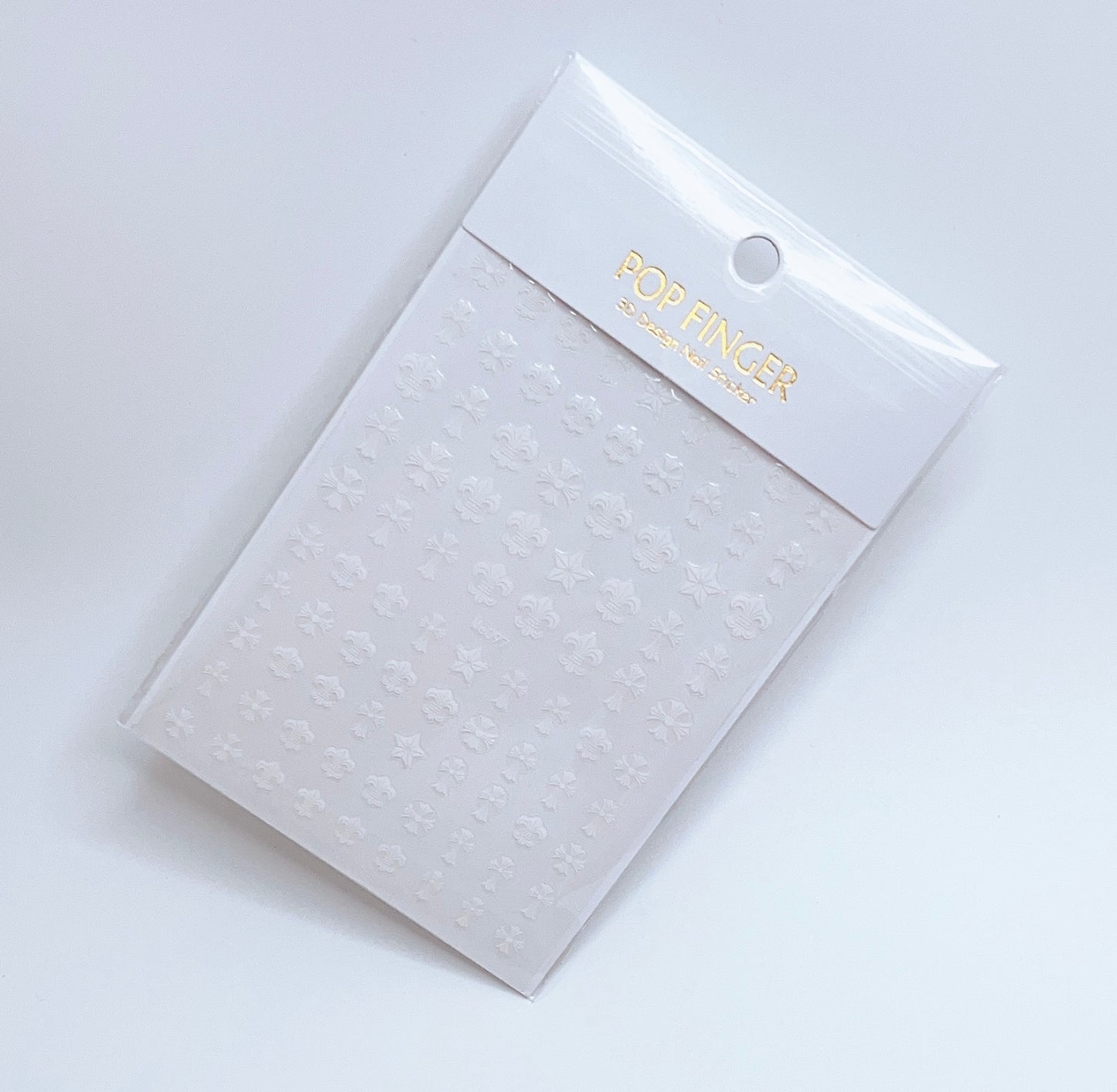 Cross - Star / Sticker / White - #182