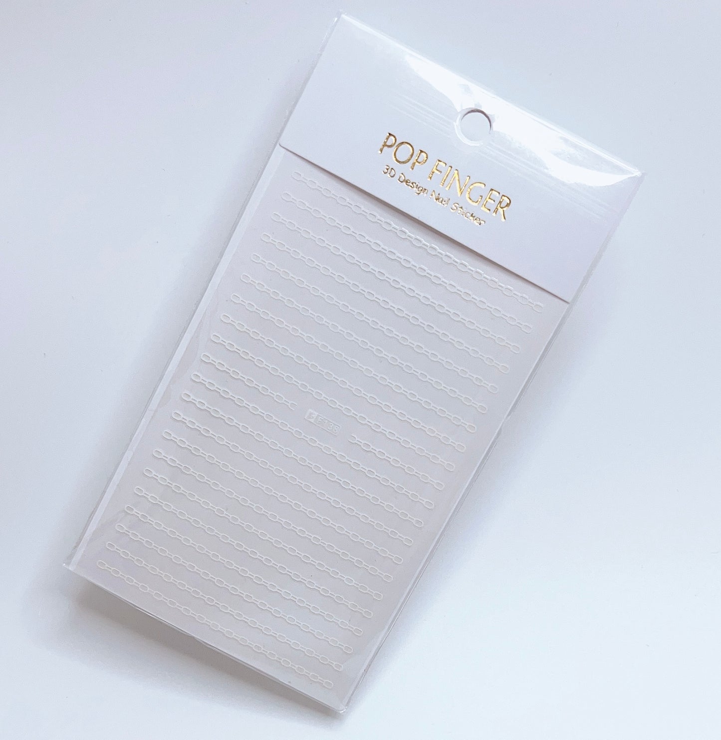 Chain / Sticker / White - #189