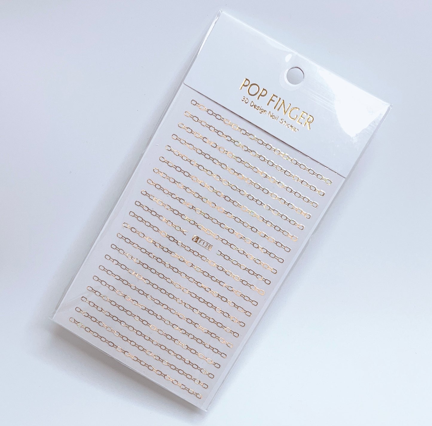 Chain / Sticker / Gold - #191