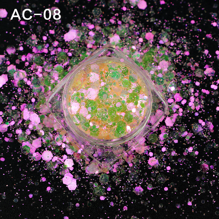 Iridescent Chunky Glitter #8