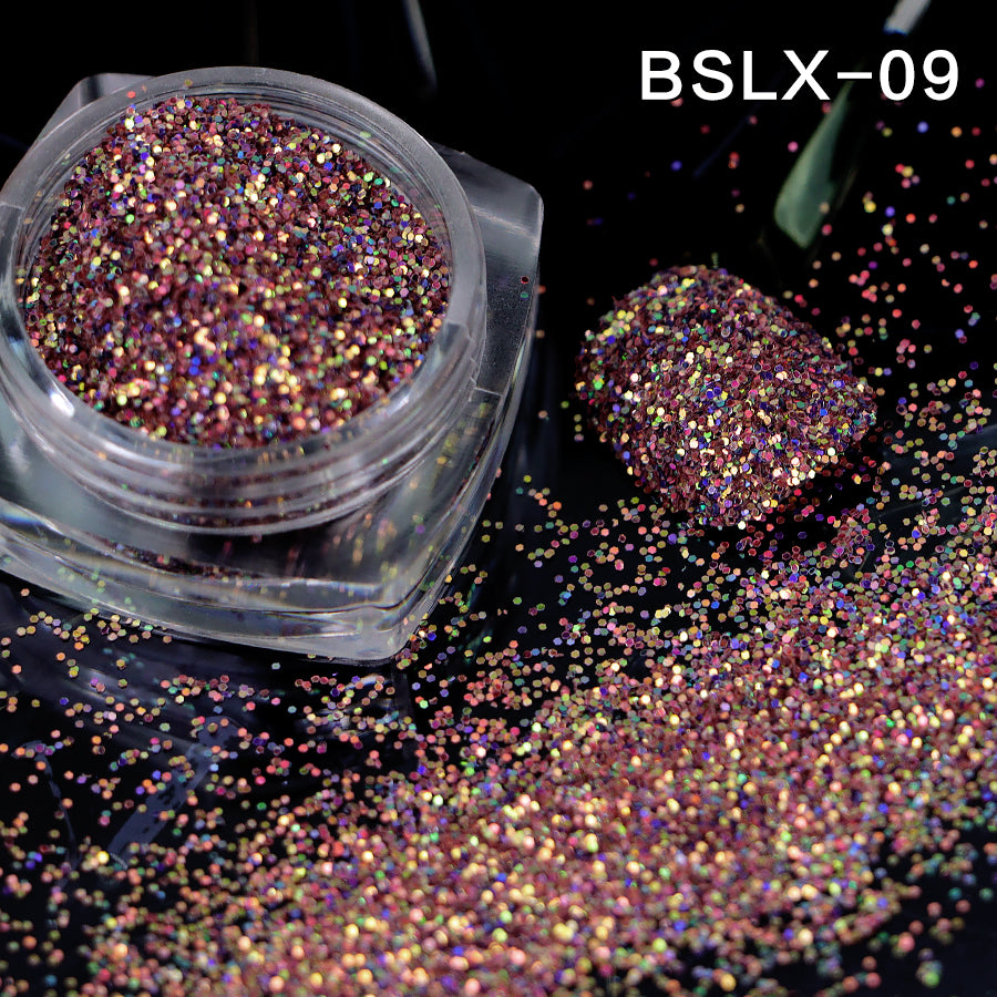 Peacock Fine Glitter Collection