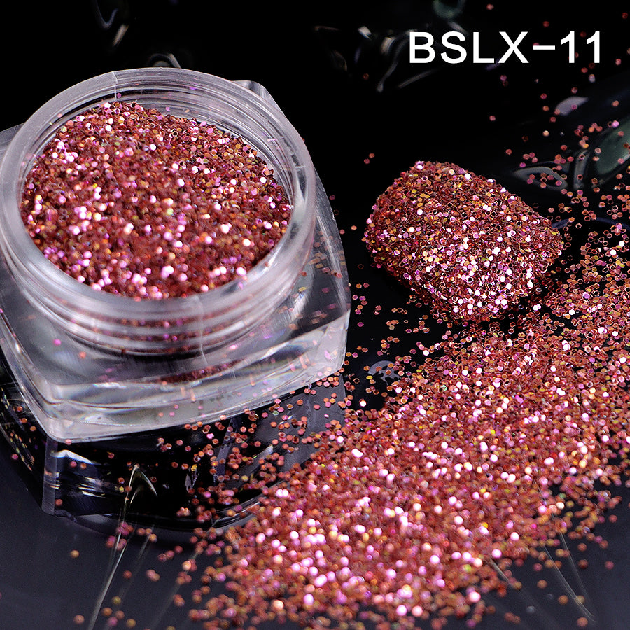 Peacock Fine Glitter Collection