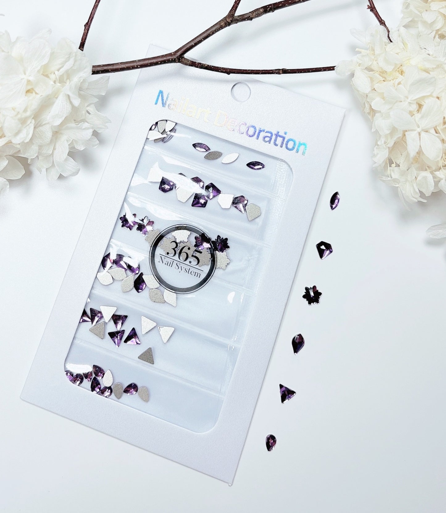 Tanzanite - Rhinestone Shape 6 Styles ( 60 pcs )