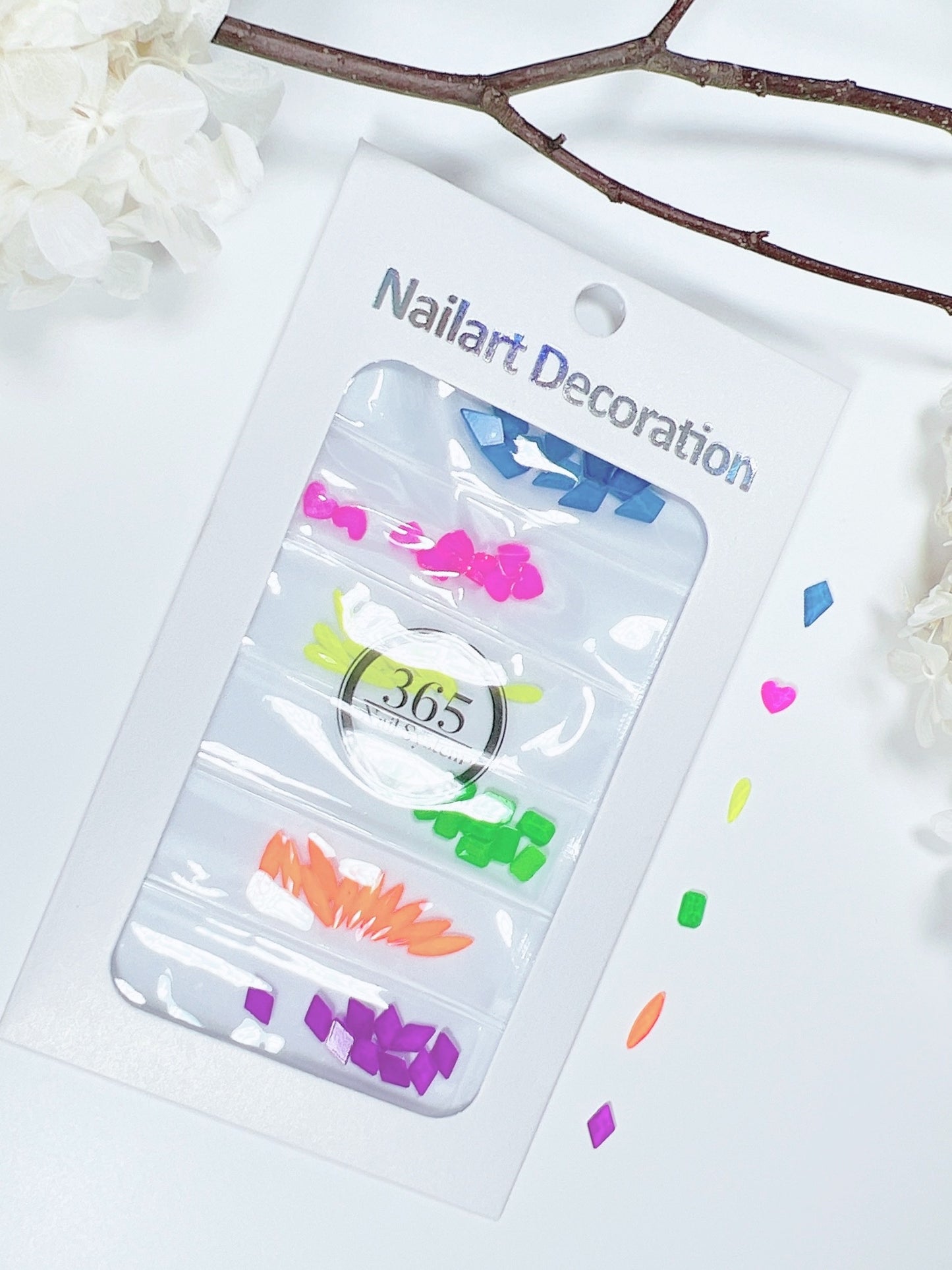 Neon - Rhinestone Shape 6 Styles ( 60 pcs )