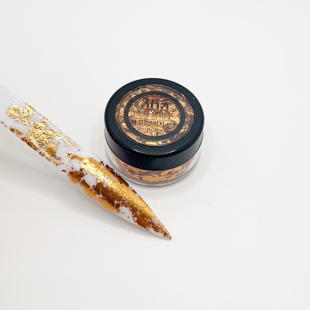 Champagne - Platinum / Metallic Flakes