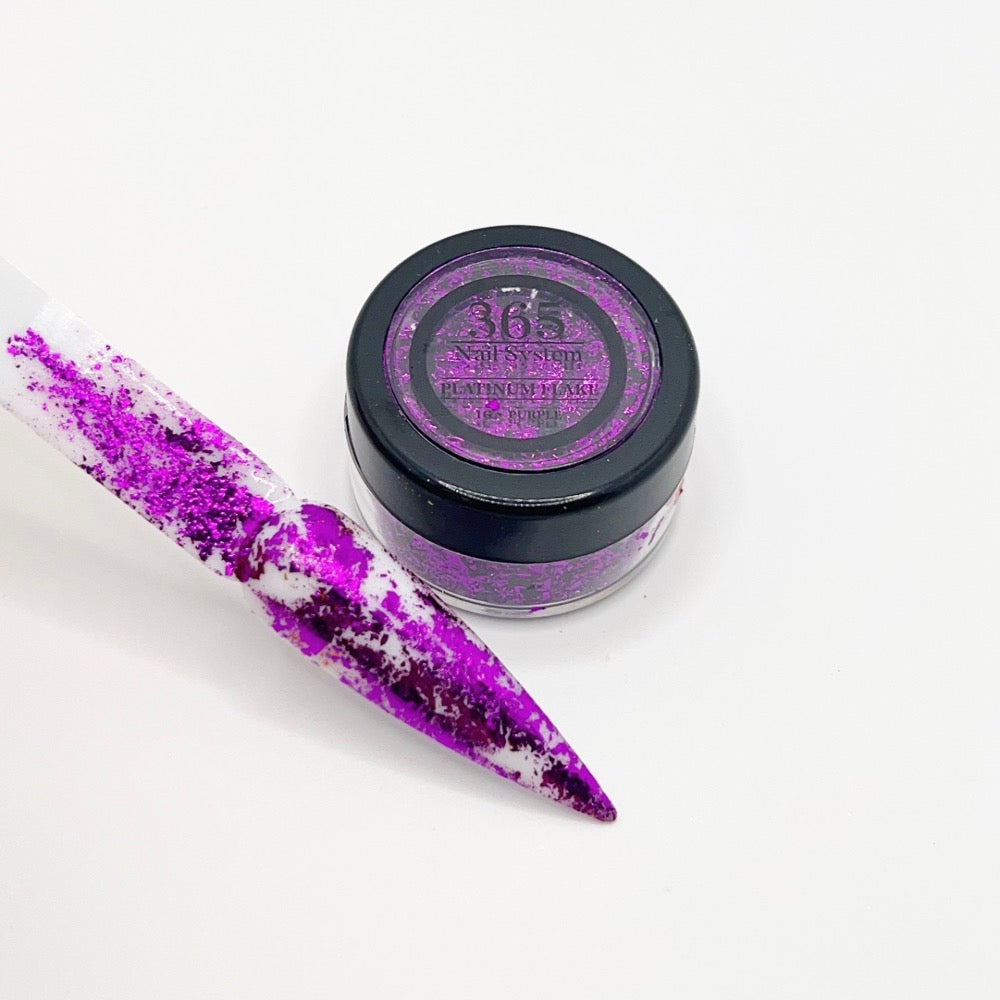 Purple - Platinum / Metallic Flakes