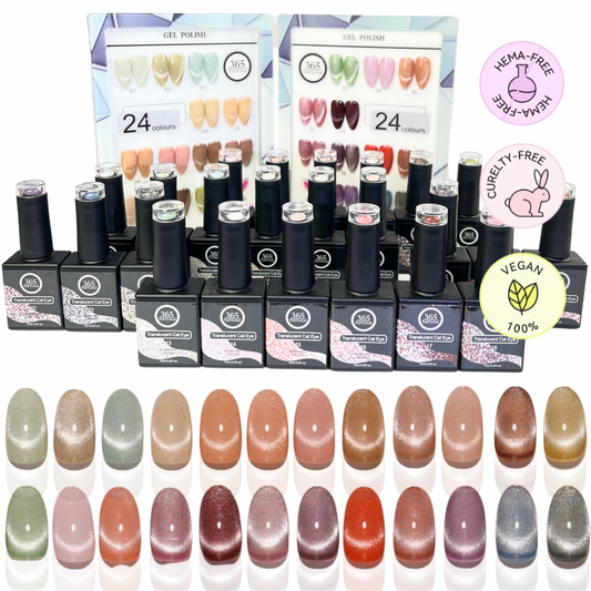 Translucent Cat Eye - ( 24 Colors )