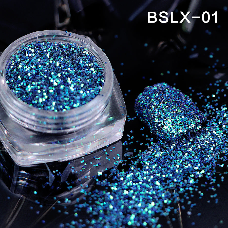 Peacock Fine Glitter Collection
