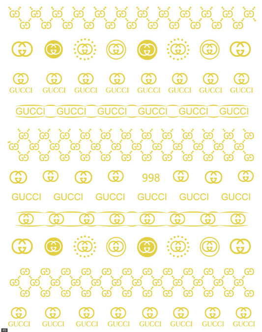 Gucci / Stickers / Gold - #10