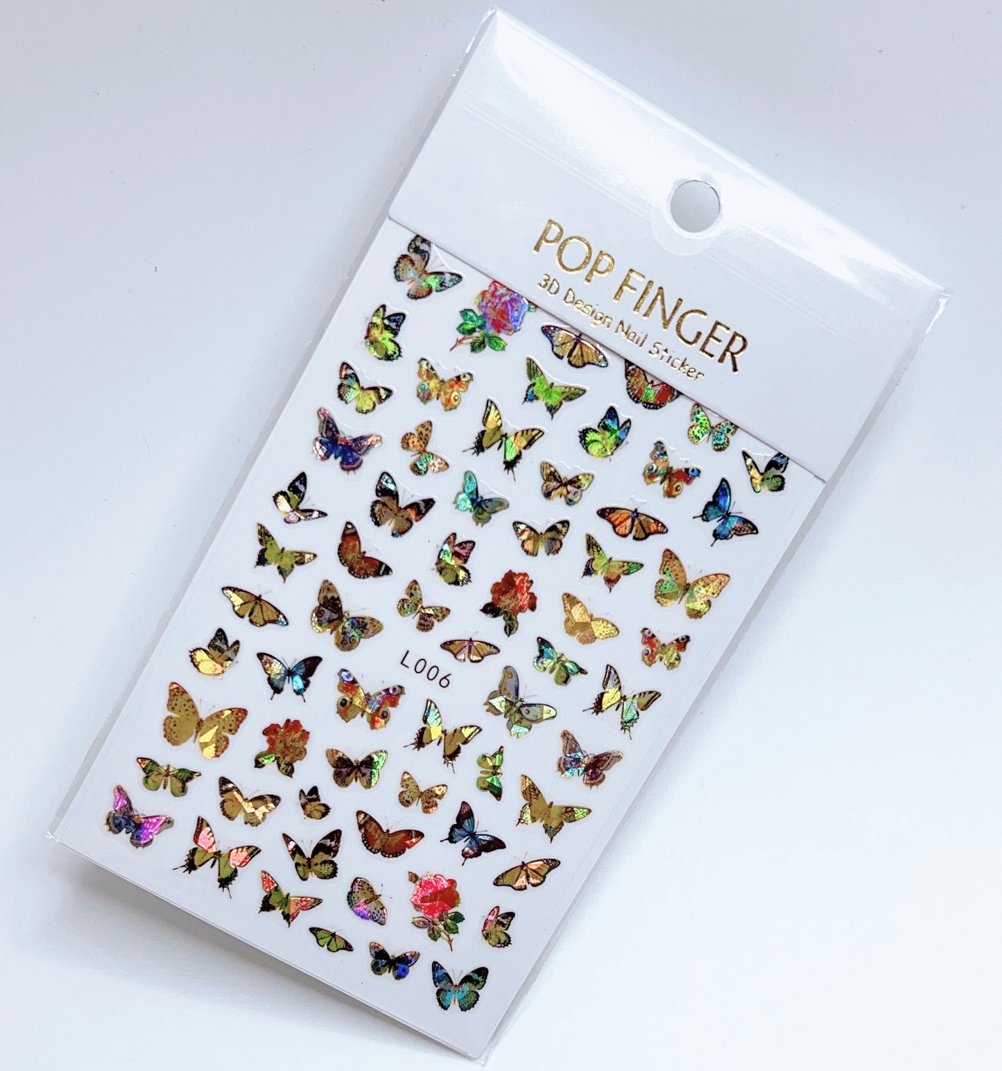 Butterfly / Stickers / Holographic- #106