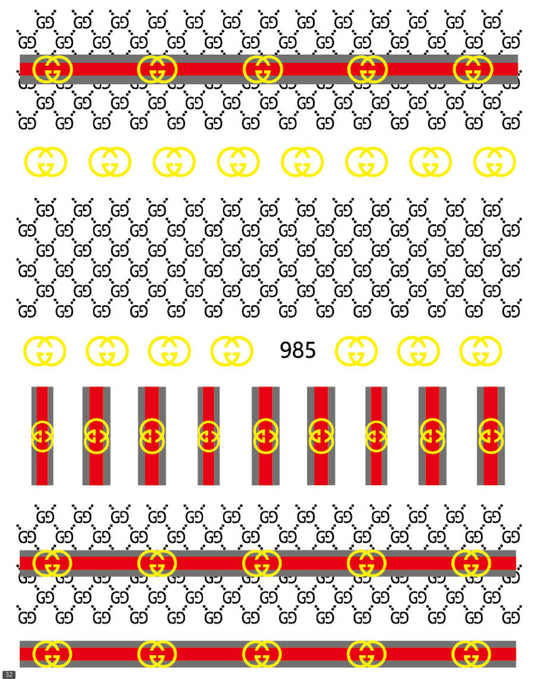 Gucci / Stickers / Multi Colors- #12