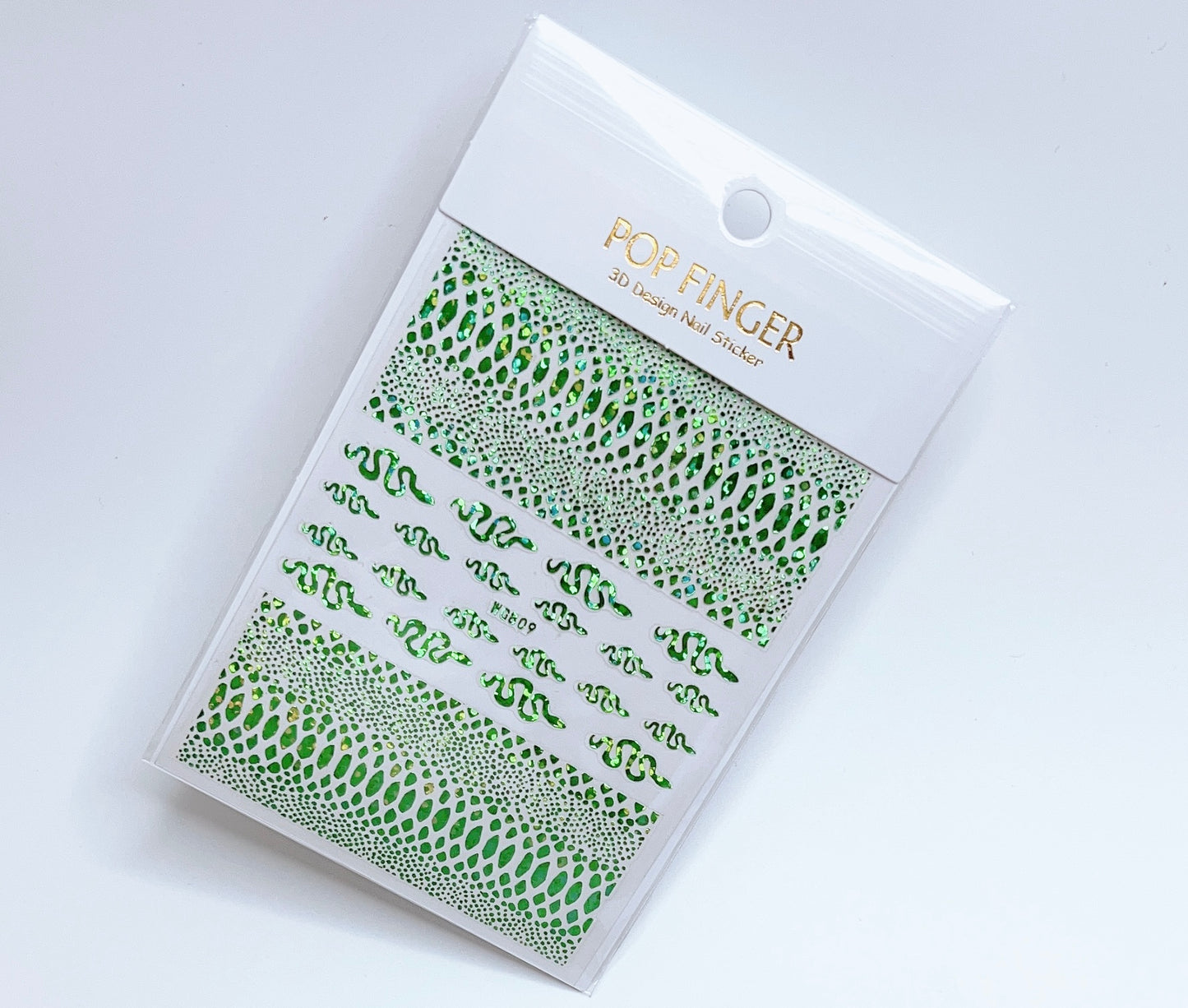 Snake Skin / Stickers / Laser Green - #132