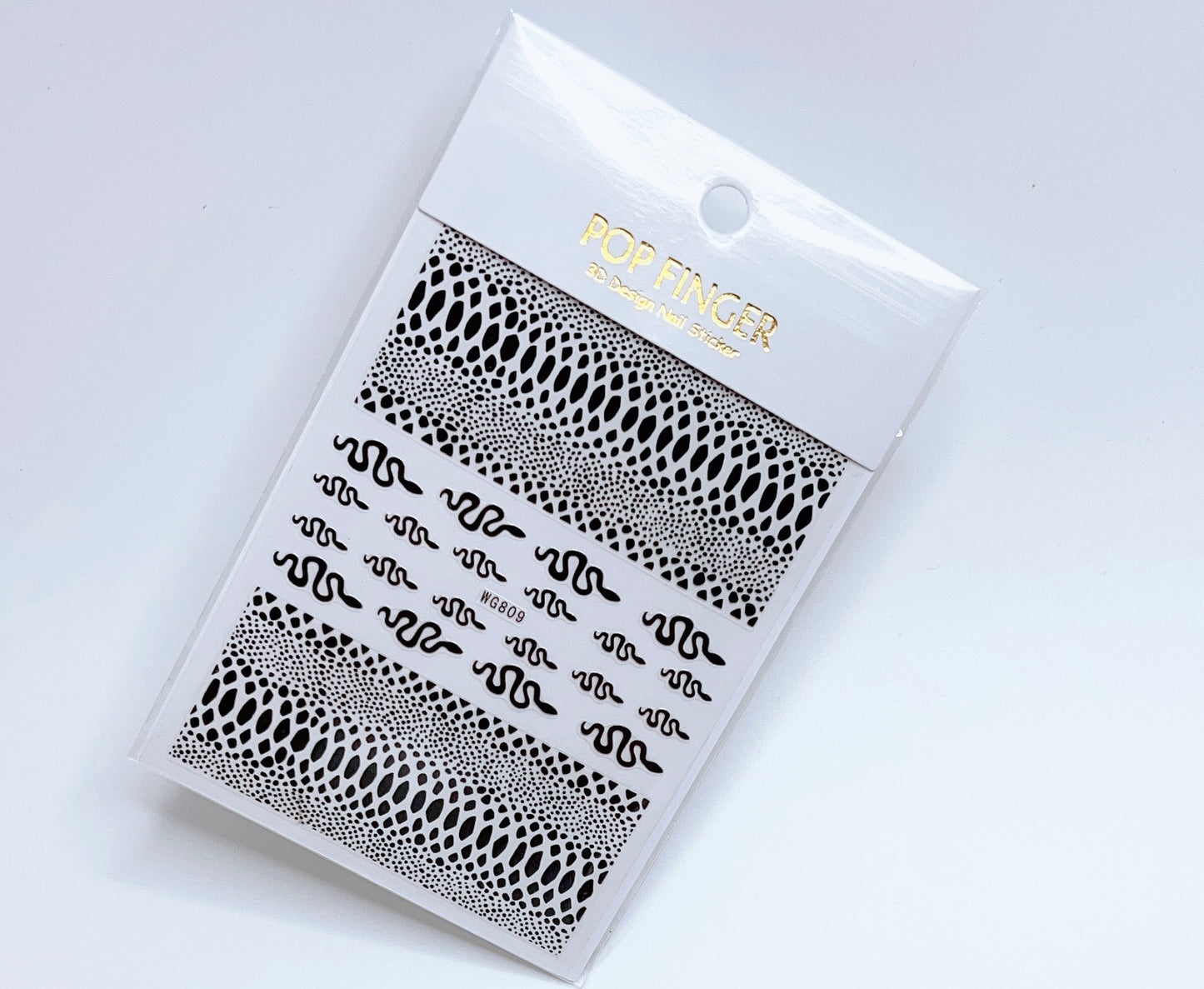Snake Skin / Stickers / Black - #133