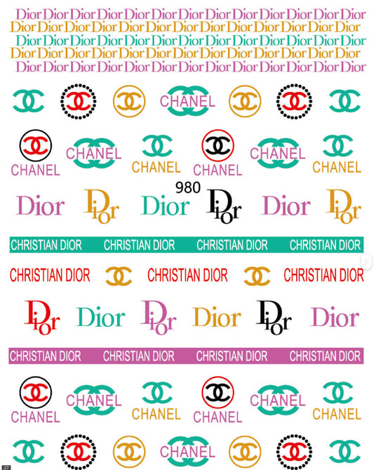 Dior / Stickers / Multi Colors- #17