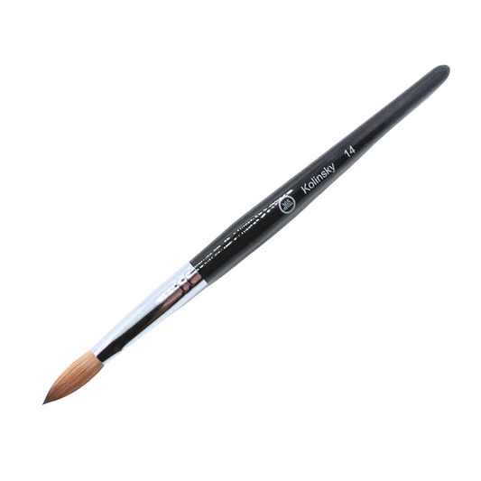 Size #14 Kolinsky Acrylic Brush" "Black Handled Kolinsky Art Brush" "Precision Size #14 Acrylic Brush" "Kolinsky Sable Brush #14" "Professional Black Acrylic Brush" "Size #14 Kolinsky Detail Brush" "High-Quality Acrylic Paint Brush" "Kolinsky Hair Black Handle Brush" "Versatile Size #14 Art Brush" "Premium Black Kolinsky Sable Brush