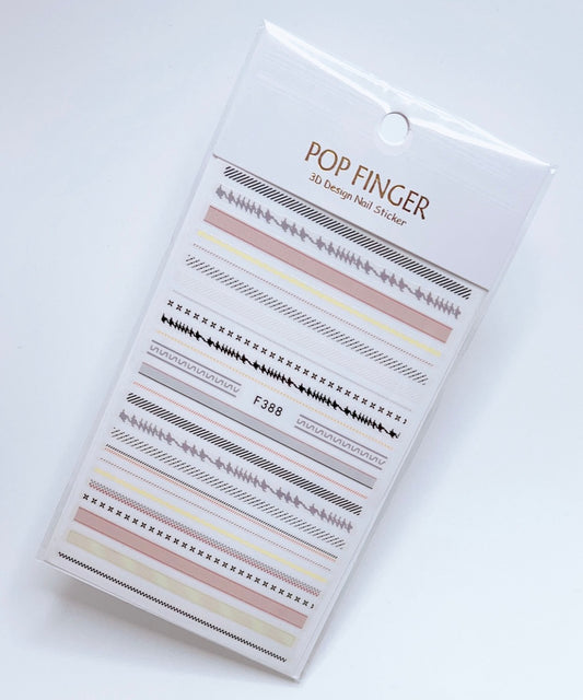 Striping Line / Sticker / Multi Colors - #228