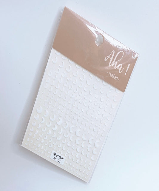 Moon / Sticker / White - #247