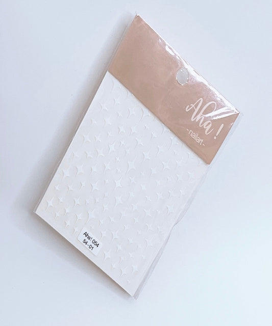 Star / Sticker / White - #254