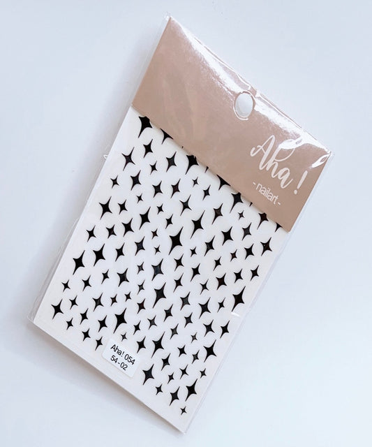 Star / Sticker / Black - #256