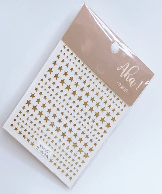 Star / Sticker / Gold - #261