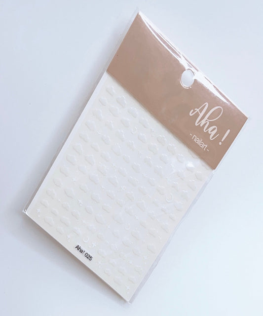 Star - Cloud / Sticker / White - #265