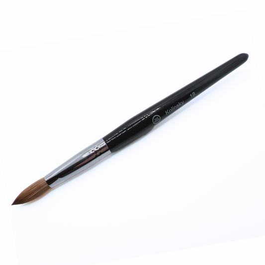 Size #18 Black Kolinsky Brush" "Premium Black Kolinsky Art Brush" "Precision Size #18 Acrylic Brush" "Black Handled Kolinsky Sable Brush" "Professional Size #18 Acrylic Paint Brush" "Versatile Black Kolinsky Brush #18" "High-Quality Acrylic Brush Size #18" "Kolinsky Hair Brush with Black Handle" "Detail-oriented Size #18 Art Brush" "Fine Black Kolinsky Sable Brush"