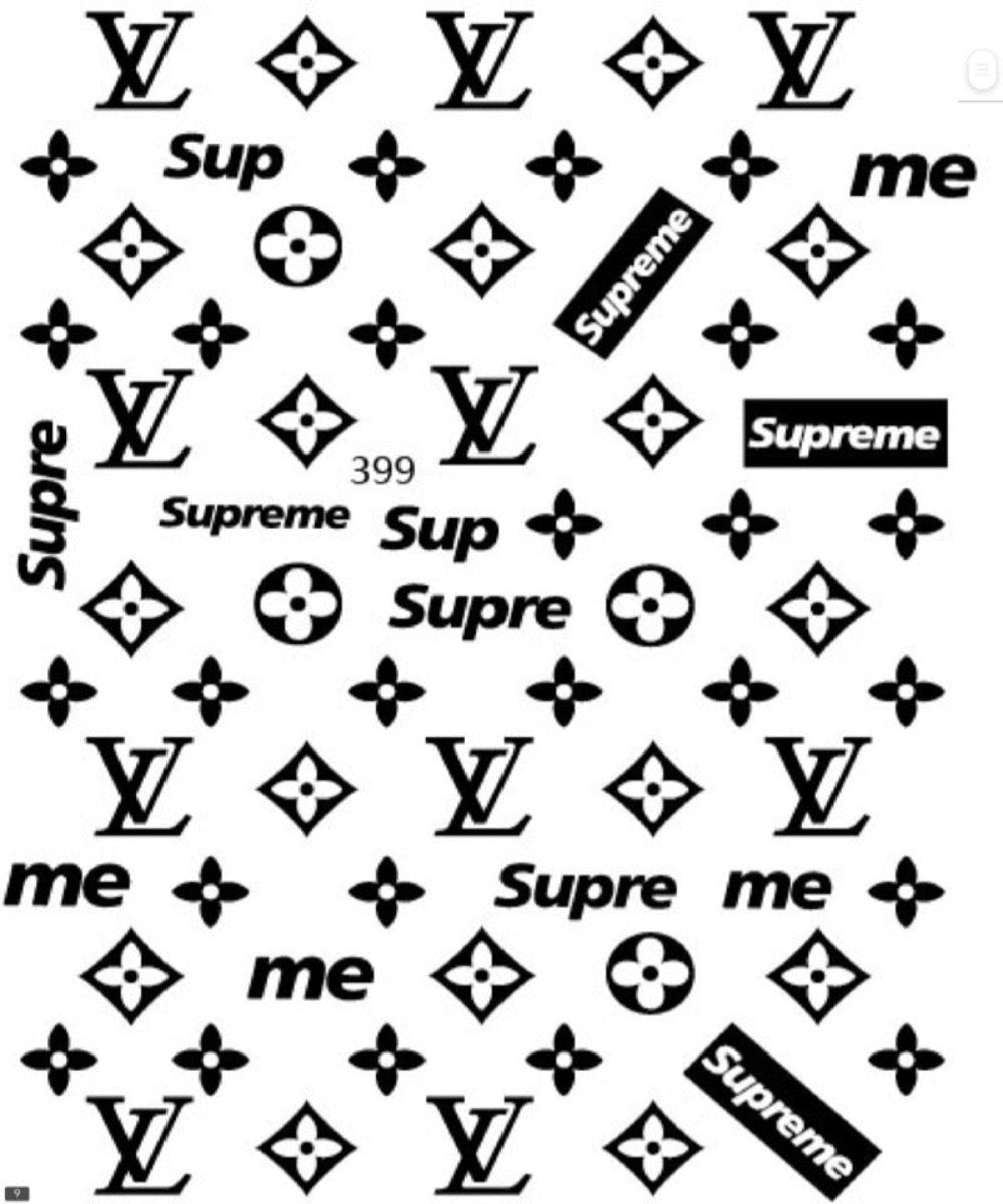 LV / Stickers / Black - #3