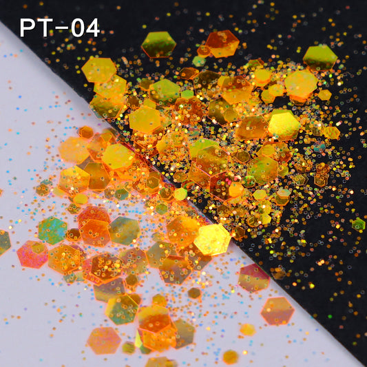 Iridescent Neon Chunky Glitter #20