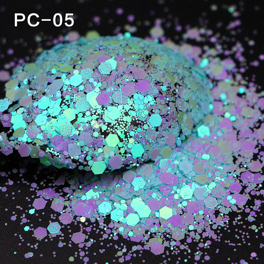 Holographic Chunky Glitter #5