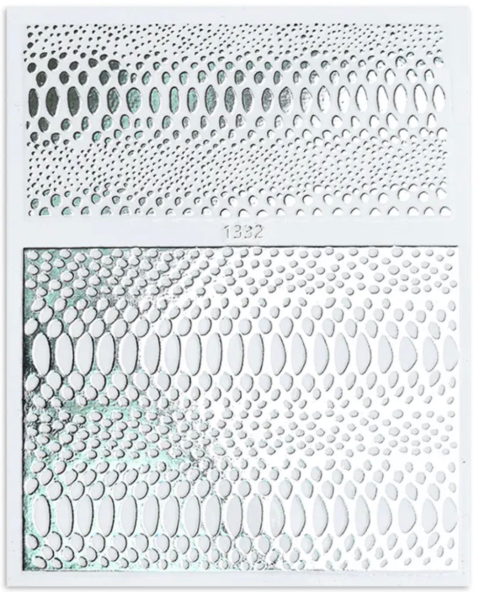 Snake Skin / Stickers / Silver - #63