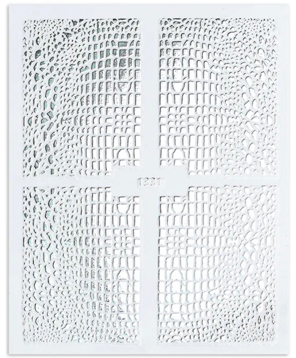 Snake Skin / Stickers / Silver - #65