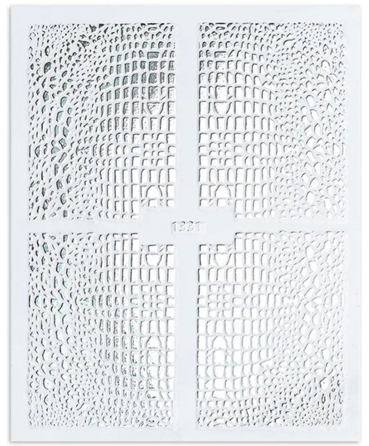 Snake Skin / Stickers / Silver - #65