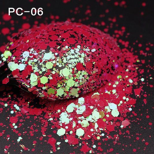 Holographic Chunky Glitter #6