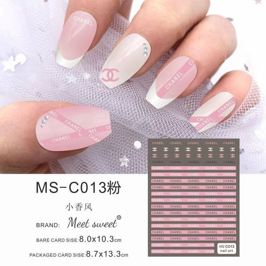 Chanel / Stickers / Pink - #89
