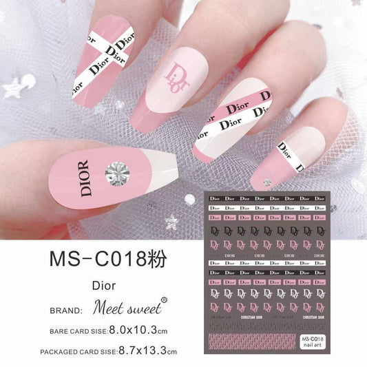 Dior / Stickers / Pink - #99