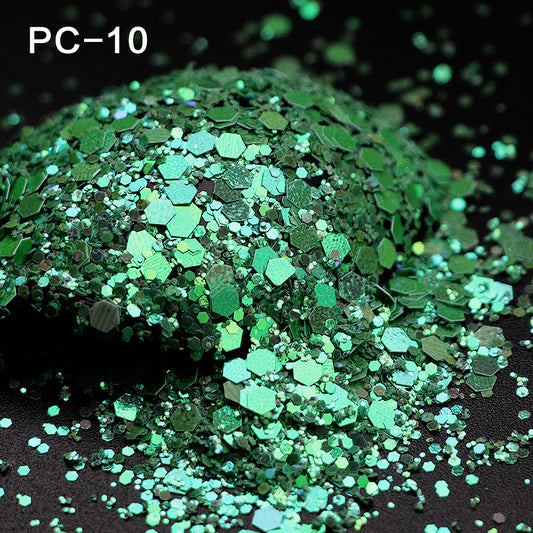 Holographic Chunky Glitter #10