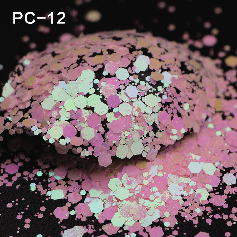 Holographic Chunky Glitter #12