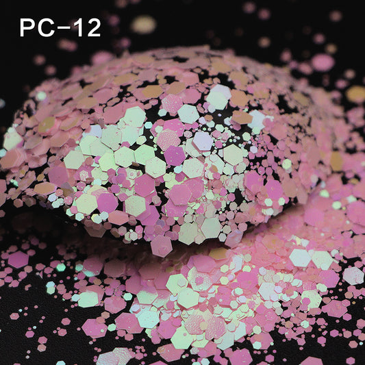 Holographic Chunky Glitter #12