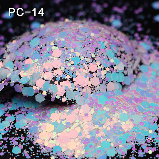 Holographic Chunky Glitter #14