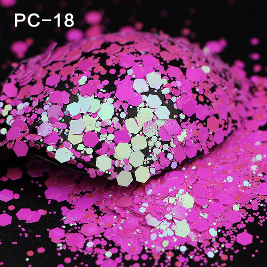Holographic Chunky Glitter #18