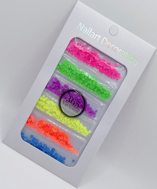 Neon - Rhinestones 6 Size ( 1440 pcs )