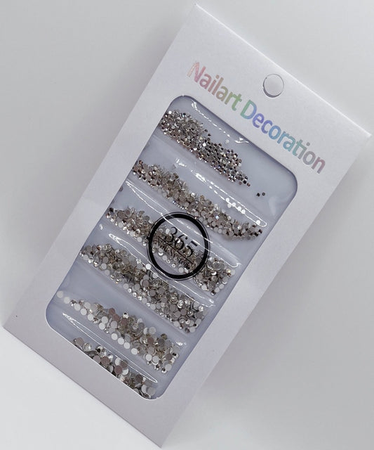Crystal - Rhinestones 6 Size ( 1440 pcs )