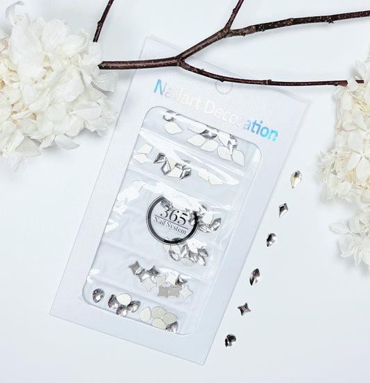Crystal - Rhinestone Shape 6 Styles ( 60 pcs )