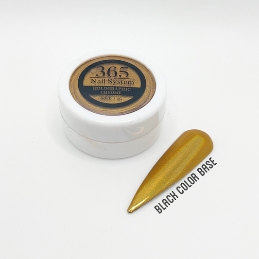 Gold - Holographic Chrome