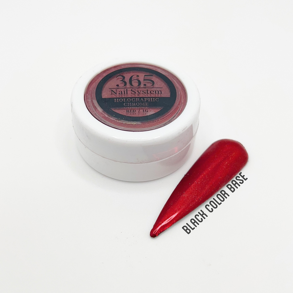 Red - Holographic Chrome